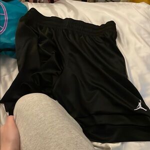 Jordan Black Athletic Shorts